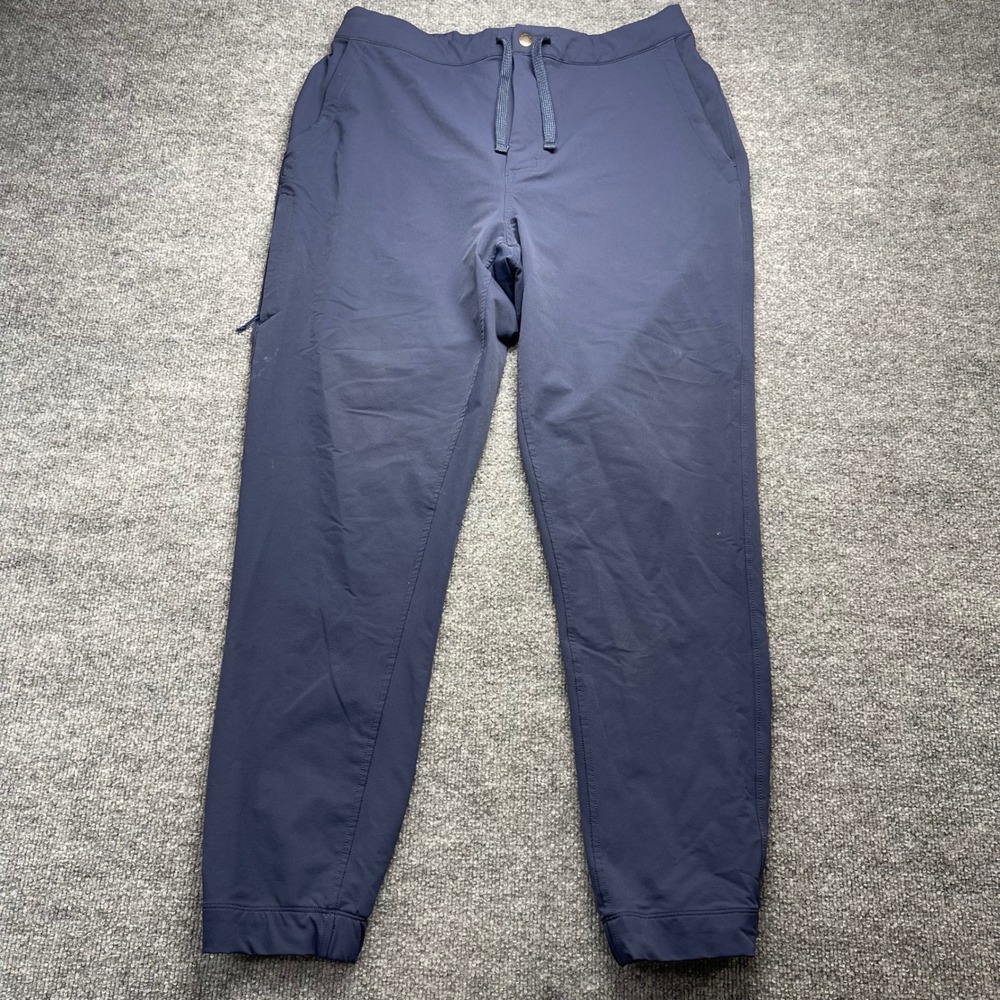 Patagonia Skyline Traveler Joggers Mens Large Navy Blue 56800 Hiking Pants